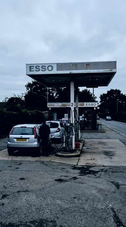Vapour Cast applied to Petrol station