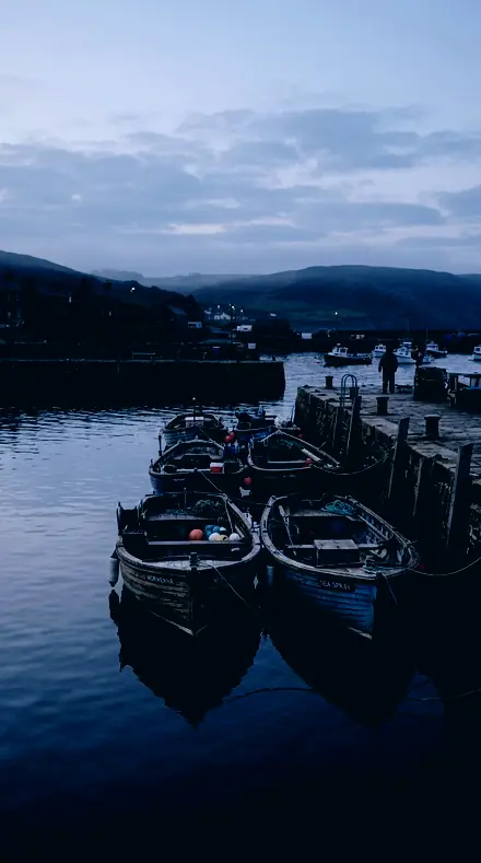 Street Glow applied to Harbour boats