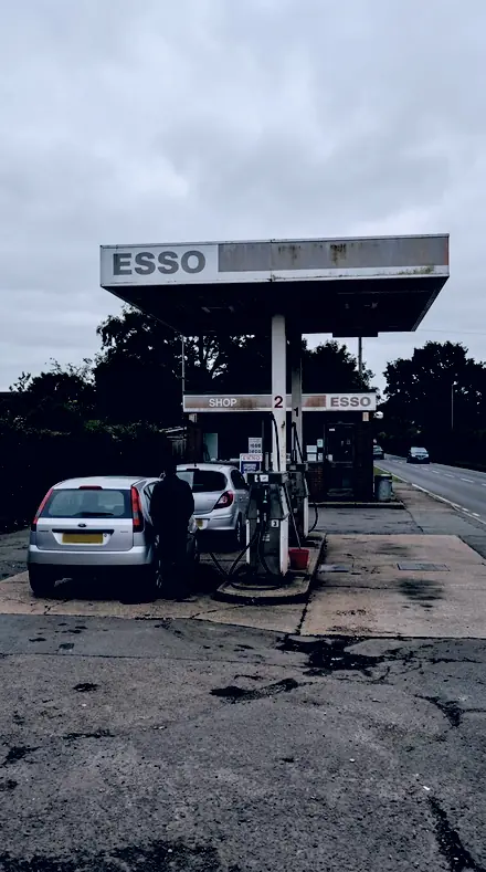 Tint Cut applied to Petrol station