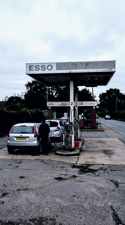 Amber Cast applied to Petrol station