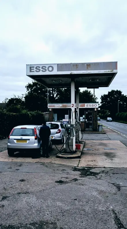 Lumen Wash applied to Petrol station