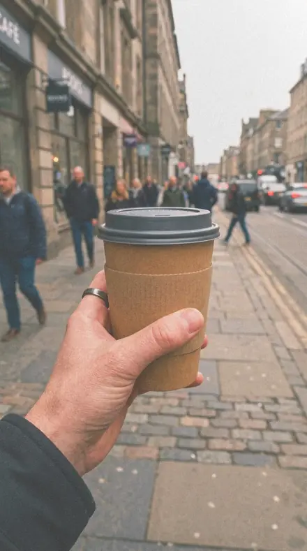 Overhang Reach applied to Coffee hand