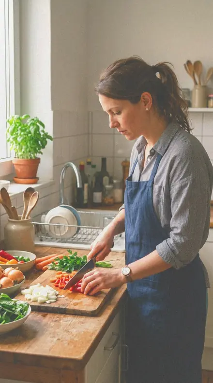 Overhang Reach applied to Kitchen cook