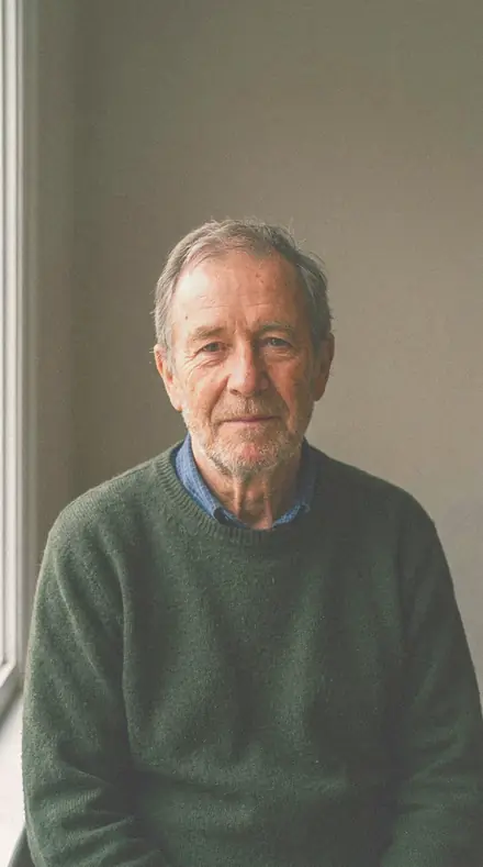 Overhang Reach applied to Man portrait