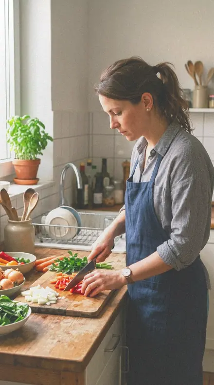 Top Out applied to Kitchen cook