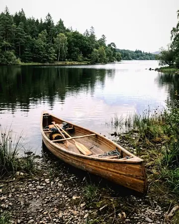 Still water, honest greens. With the Chrome Film preset applied.