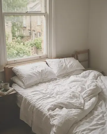 Bed morning. With the Cradlecream preset applied.