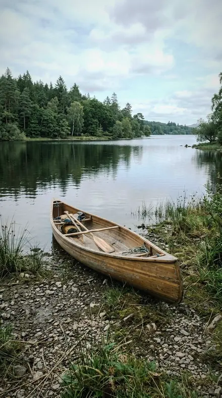 Drape Edge applied to Lake canoe