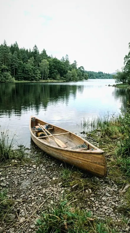Arc Ribbon applied to Lake canoe