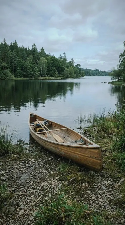 Curtain Base applied to Lake canoe