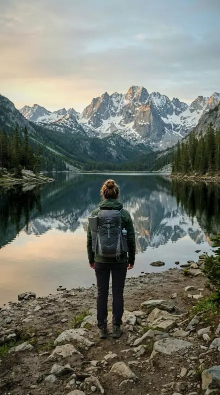 Pulse Arc applied to Mountain lake