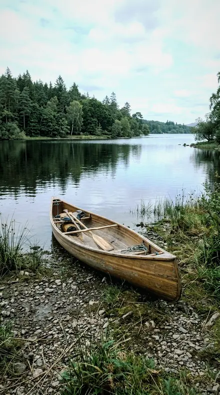 Corona Fold applied to Lake canoe