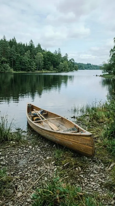 Jade Ribbon applied to Lake canoe