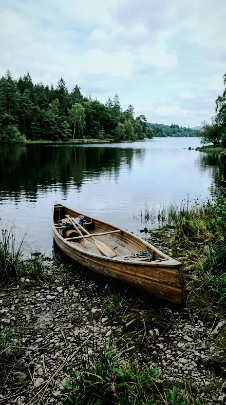 Crest Sheen applied to Lake canoe
