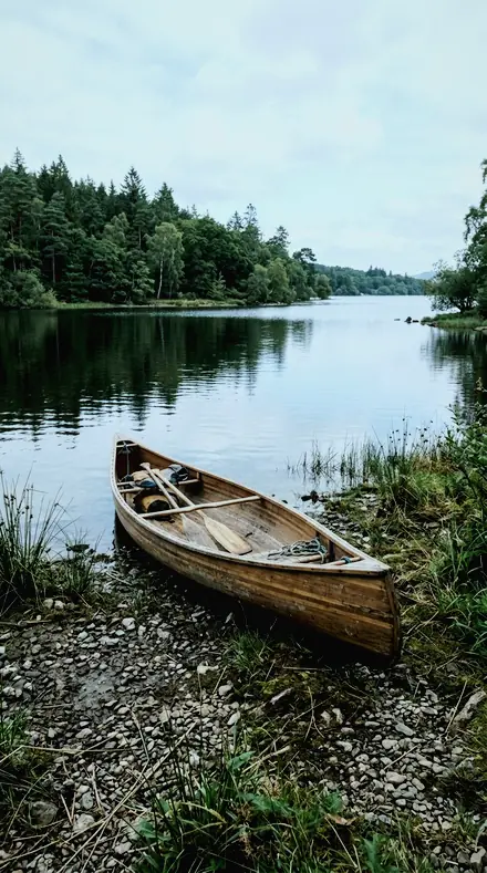 Herringbone Wave applied to Lake canoe