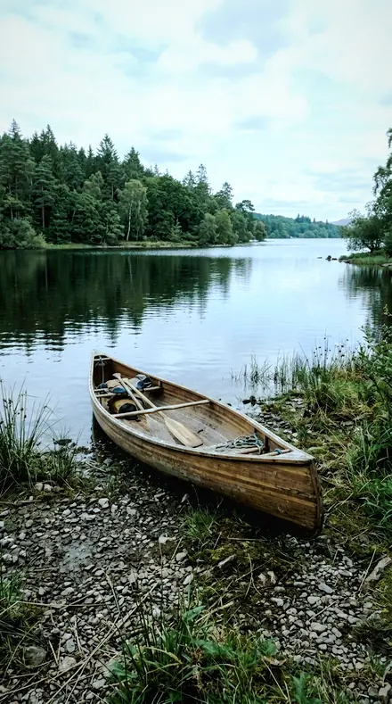 Frost Sheet applied to Lake canoe
