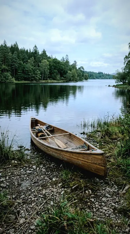 Veil Ripple applied to Lake canoe