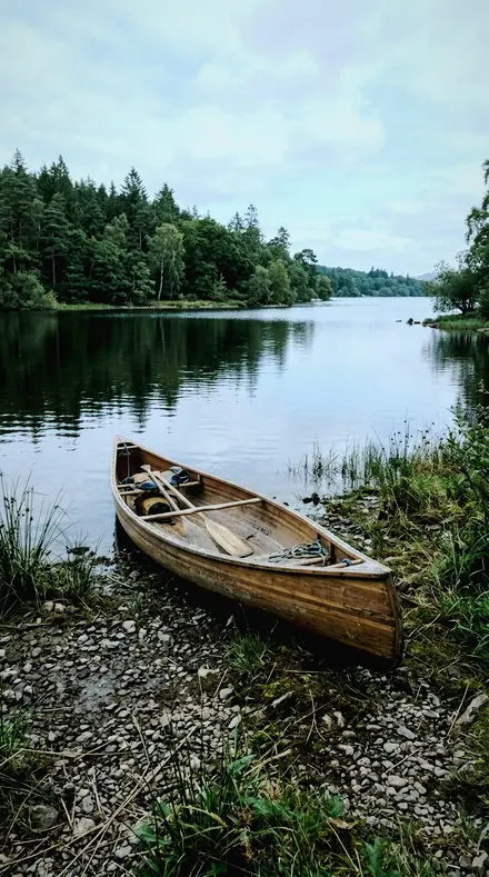 Fold Crest applied to Lake canoe