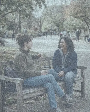 friends bench. With the Expiredroll preset applied.