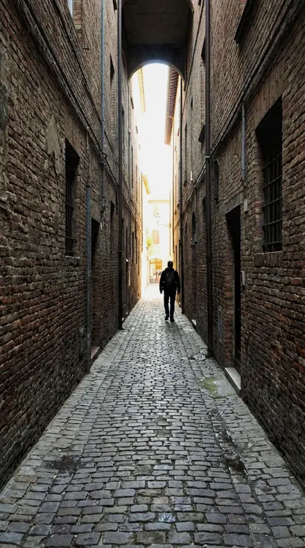 Pantile Roll applied to Alley lines
