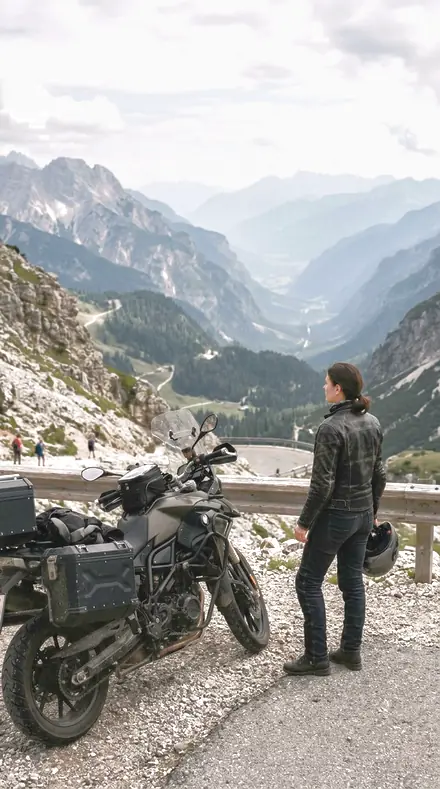 Open Depth applied to Motorcycle pass