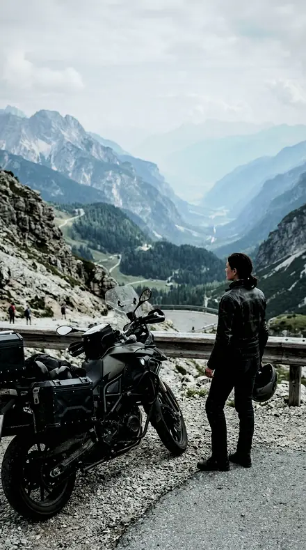 Holding Bay applied to Motorcycle pass