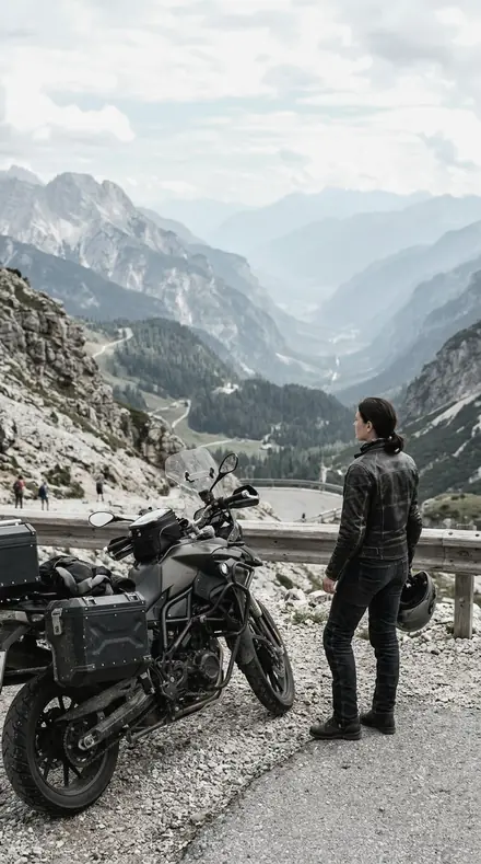 One Tone applied to Motorcycle pass