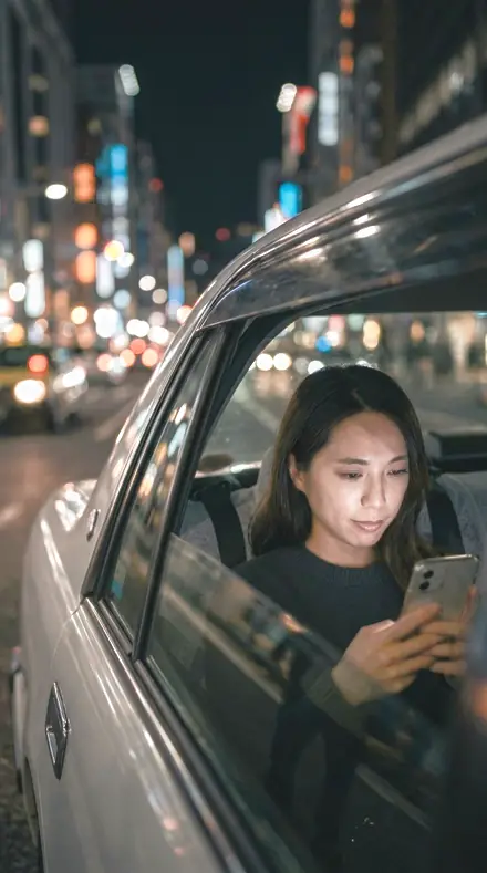 Open Depth applied to Taxi night window