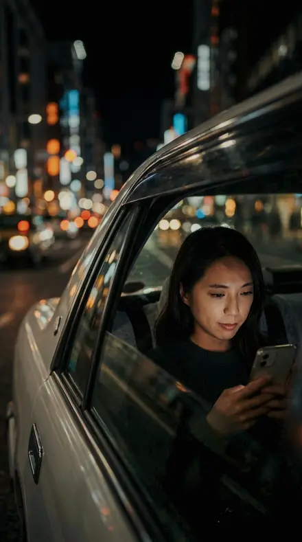 Wafer Plane applied to Taxi night window