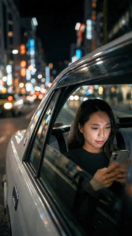 Level Record applied to Taxi night window