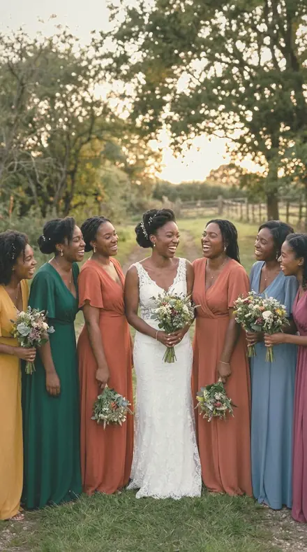 Lamp Pool applied to Bride laughing