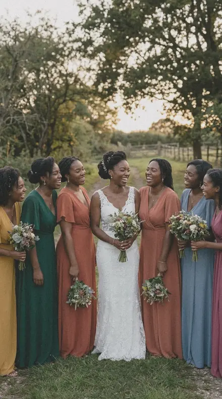 Substation Yard applied to Bride laughing