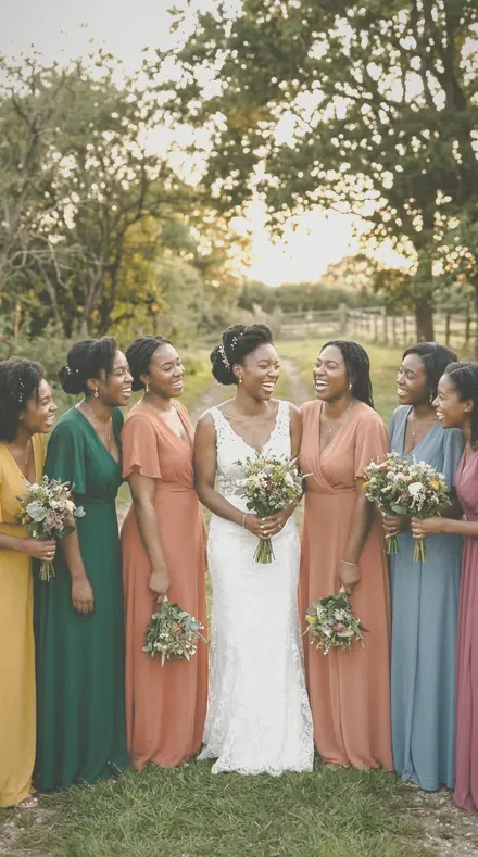 Basket Nest applied to Bride laughing