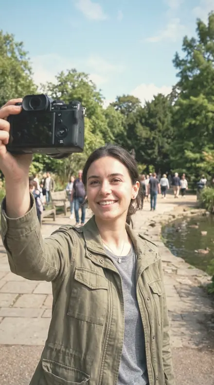 Lamp Pool applied to Selfie park