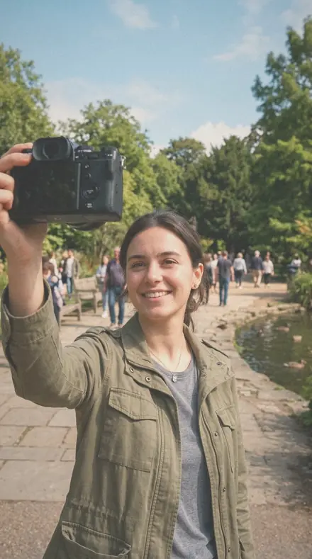 Dust Jacket applied to Selfie park