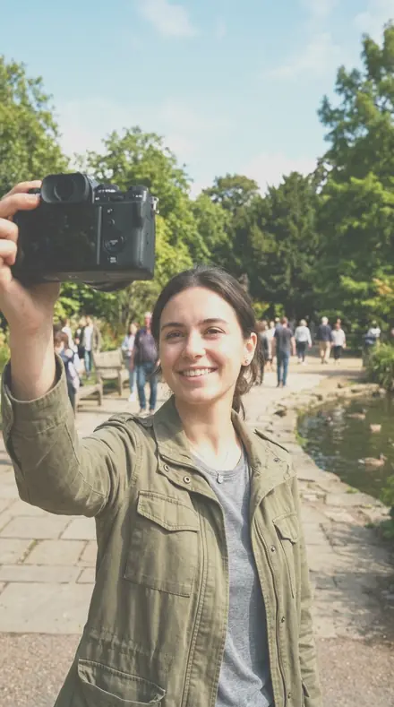 Torn Edge applied to Selfie park