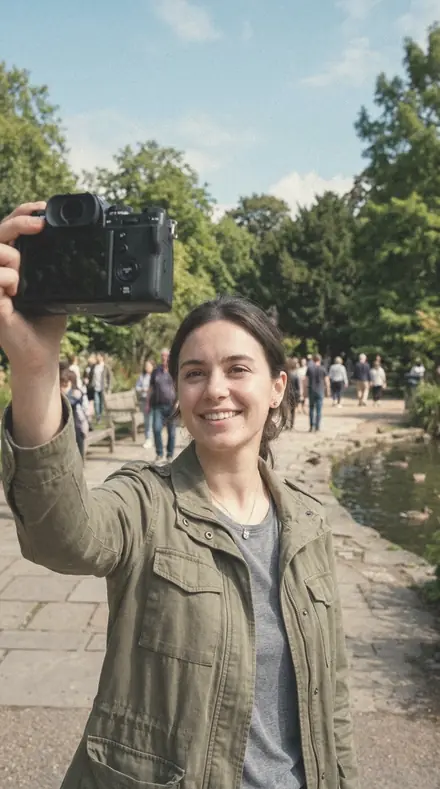 Antique Thread applied to Selfie park