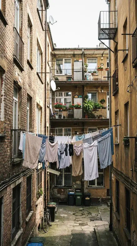 Blowing Iron applied to Laundry line