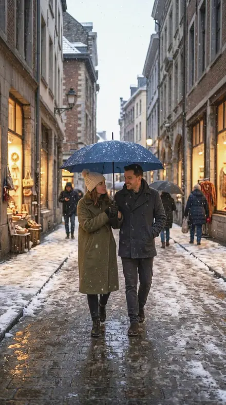 Tour Case applied to Snow street couple