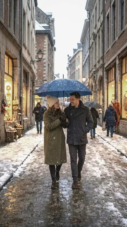 Steel Rim applied to Snow street couple