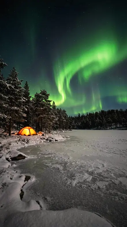 Crowd Roar applied to Aurora lake