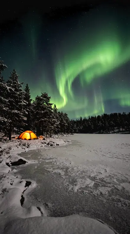 Paint Depth applied to Aurora lake