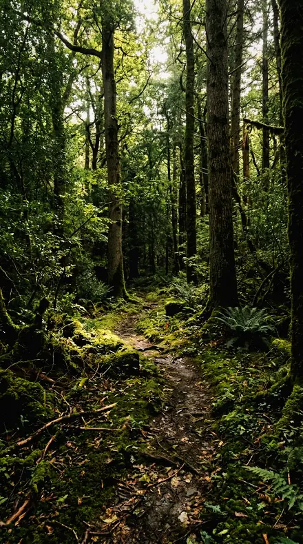 Brass Burnish applied to Forest trail