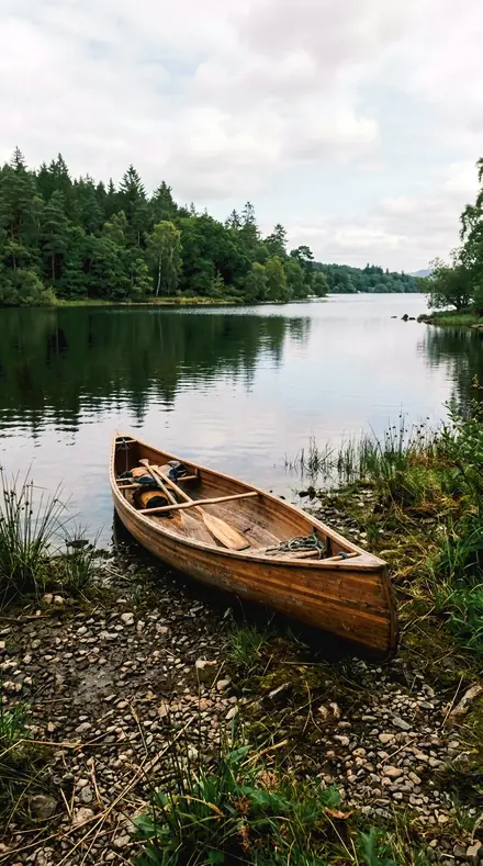 Shoreline Map applied to Lake canoe