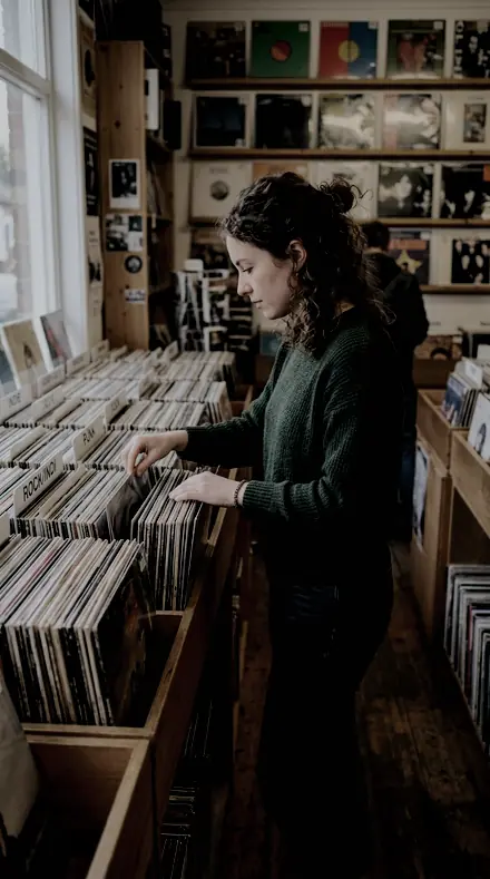 Scarp Edge applied to Record shop