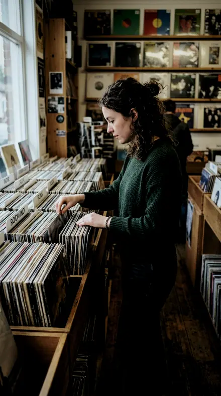 Museum Dusk applied to Record shop