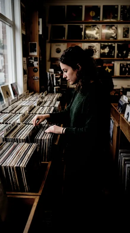 Blade Shadow applied to Record shop