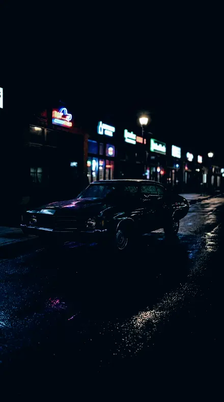 Street Glow applied to Classic car neon