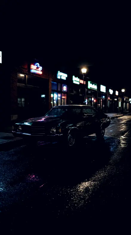 Streak Count applied to Classic car neon