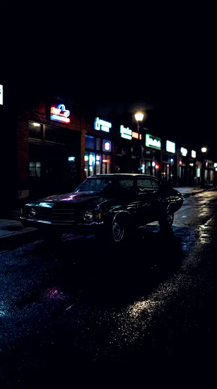 Sporadic Count applied to Classic car neon